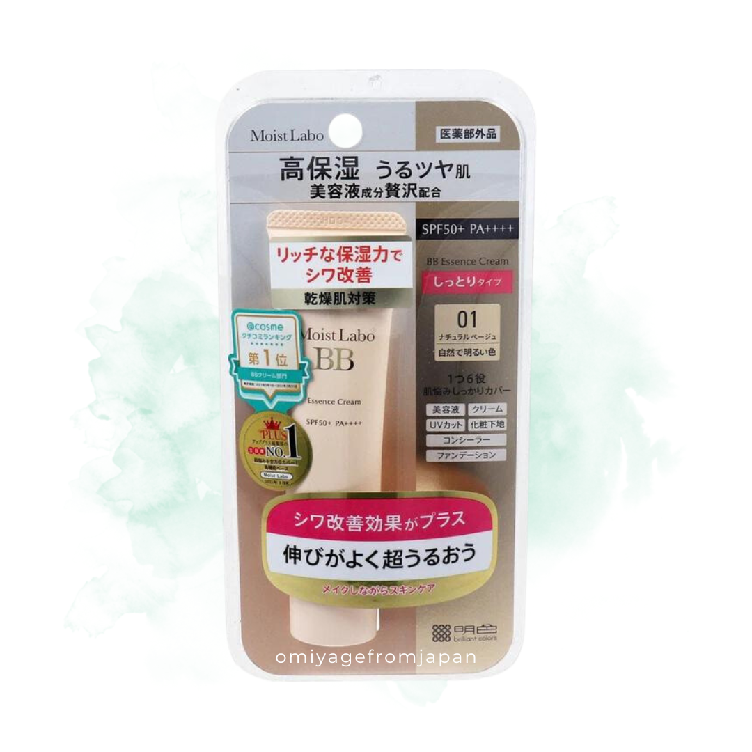 Meishoku Moist Labo BB Essence Cream 01 Natural Beige SPF50/ PA ++++