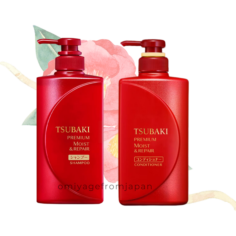 TSUBAKI Premium Moist Shampoo & Conditioner - Ultimate Hydration for Your Hair