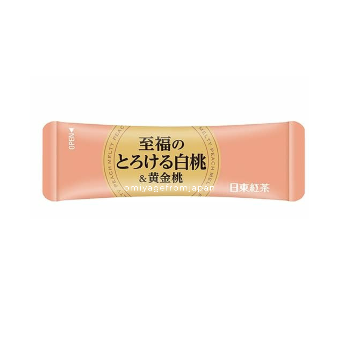 Nittoh Blissful Melting White Peach & Golden Peach 8 Sticks | Japanese Omiyage From Japan