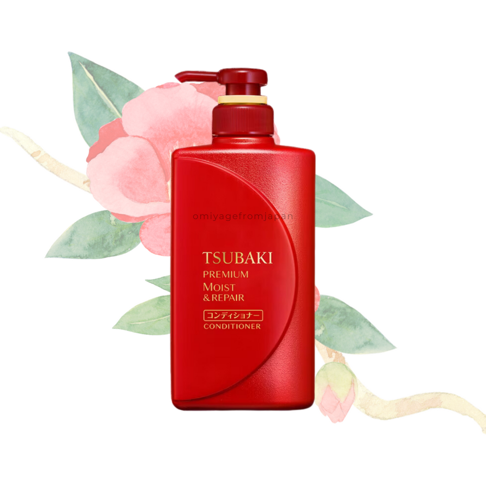 TSUBAKI Premium Moist Shampoo & Conditioner - Ultimate Hydration for Your Hair