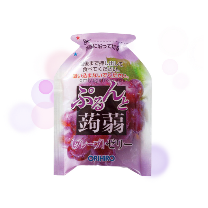 Grape Jelly Purunto Konnyaku | Omiyage From Japan