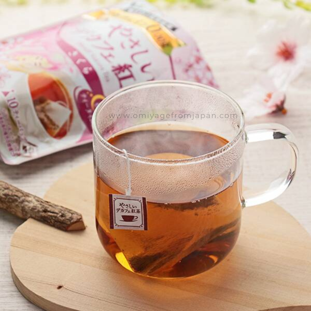 Easy Decaf Sakura Black Ceylon Tea | Omiyage From Japan