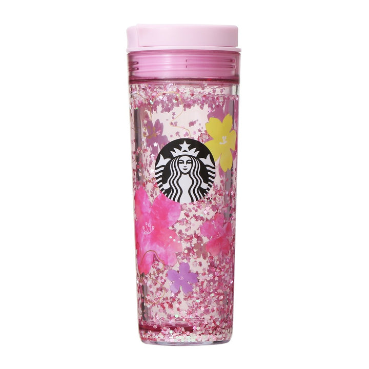 Starbucks Sakura 2024: Water Intumbler Pink Glitter 473ml