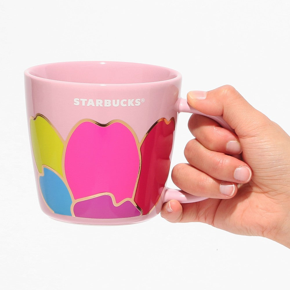 Starbucks Sakura 2024: SAKURA2024 Mug Colorful Petal 355ml