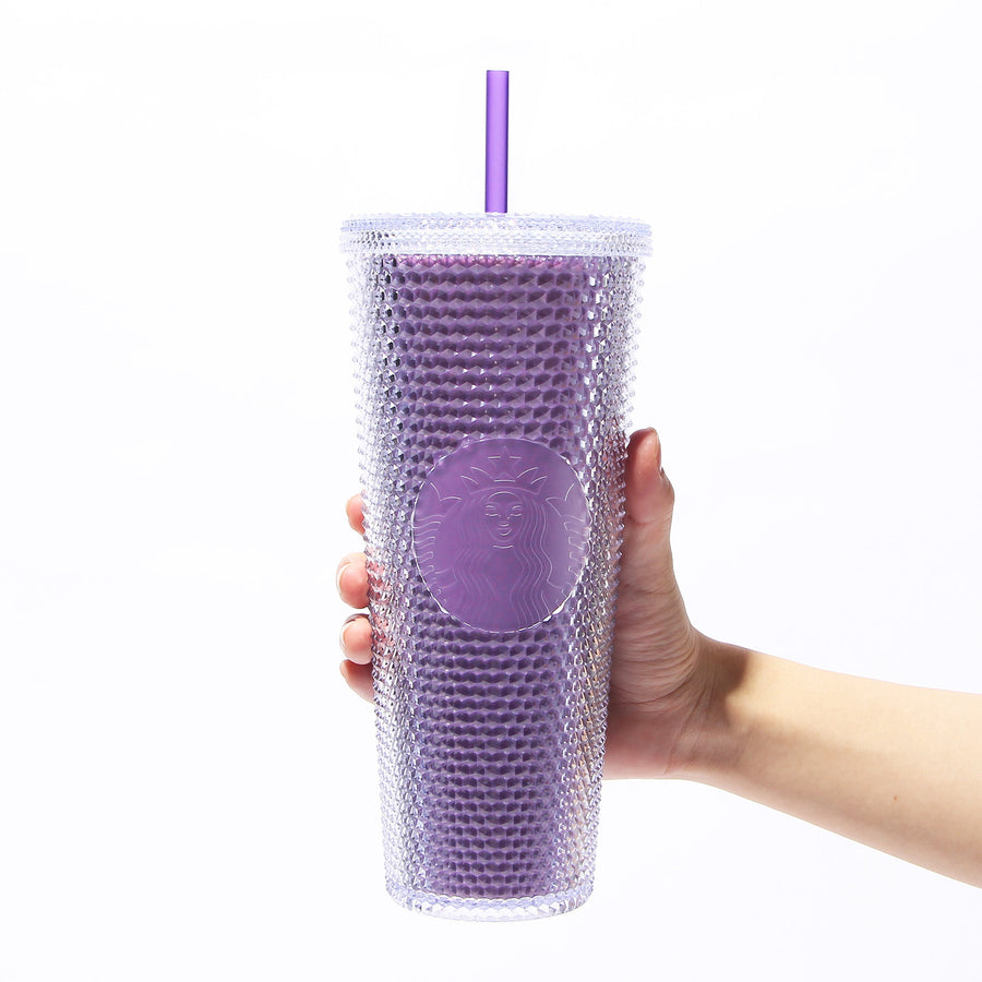 STARBUCKS JAPAN 2022 LOGO Cold Cup Tumbler Bumpy Studded Blue 473ml Brand  New