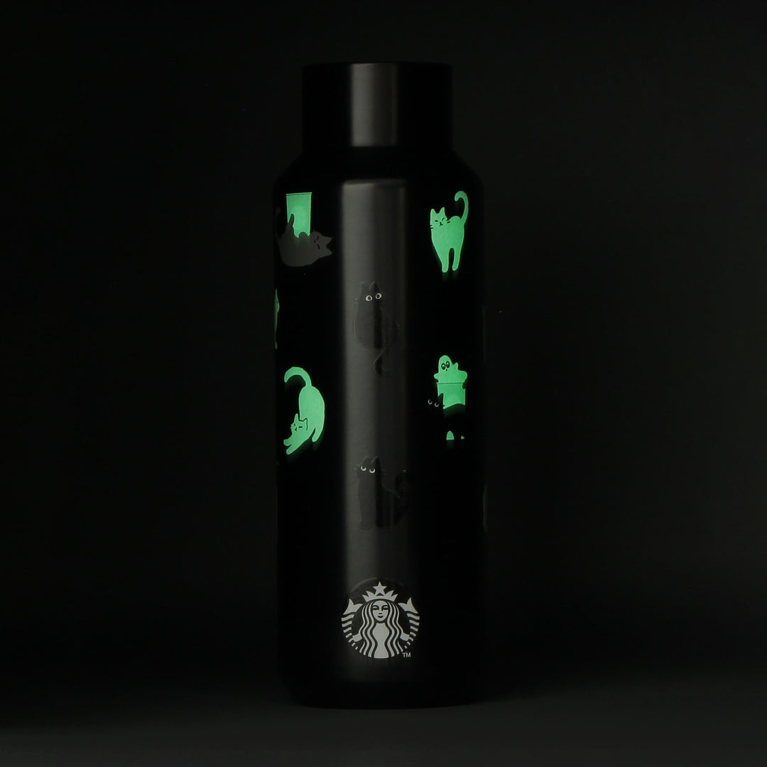 Starbucks Halloween Japan 2023 | Stainless Steel Bottle Glow In The Dark