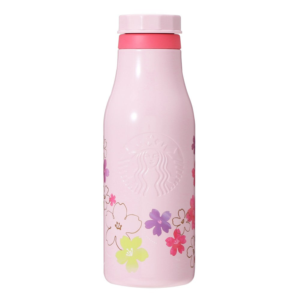 Starbucks Sakura 2024: Stainless Steel Logo Bottle Baby Pink 473ml