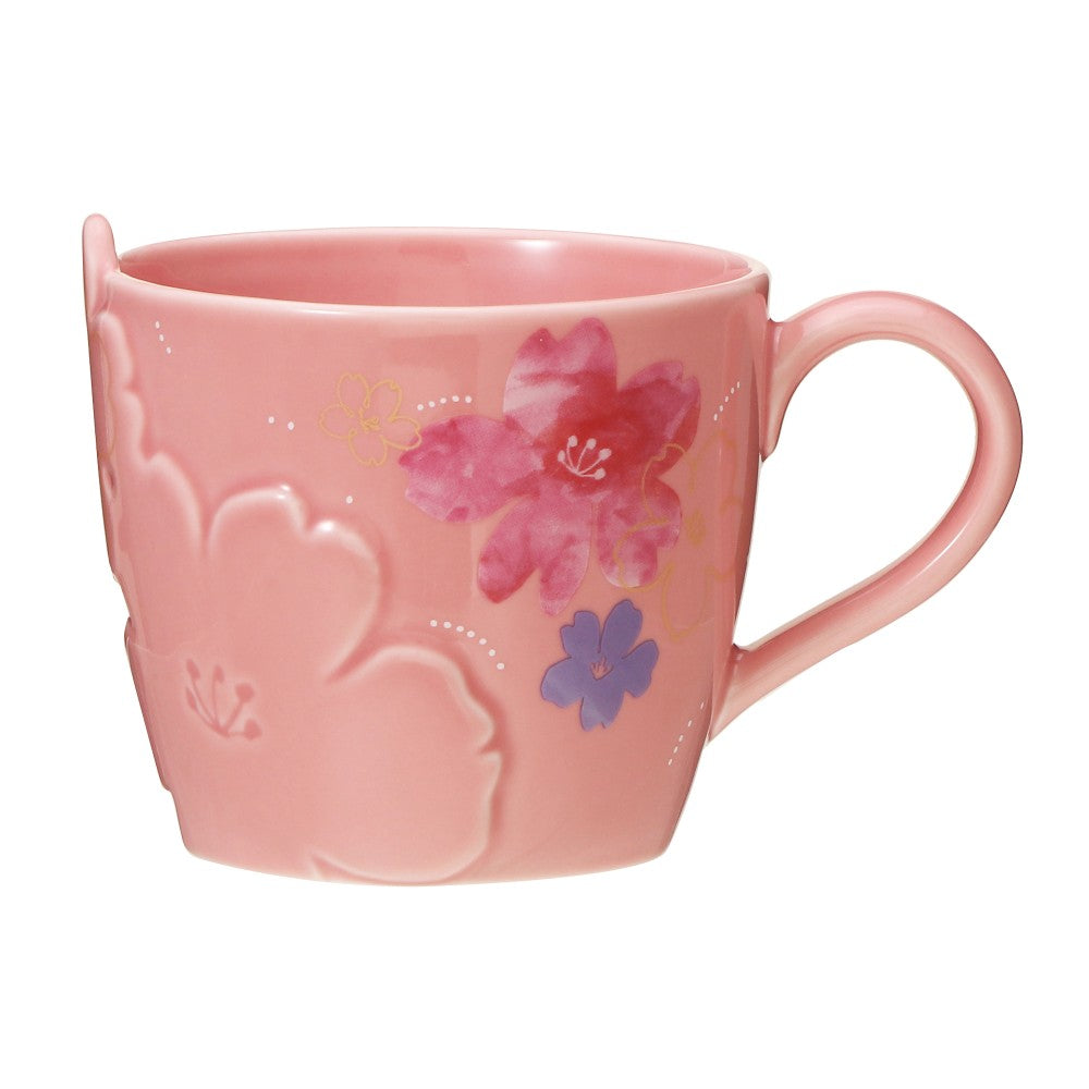 Starbucks Sakura 2024: Mug Flower Emboss 355ml