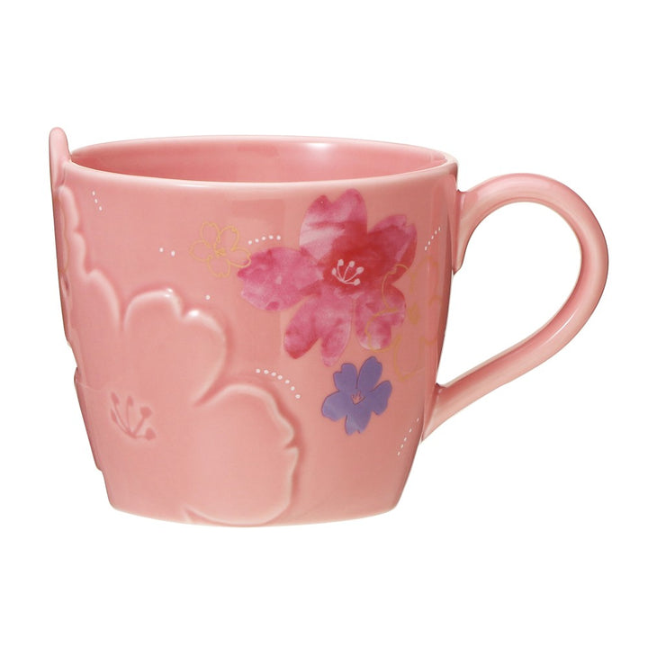 Starbucks Sakura 2024: Mug Flower Emboss 355ml