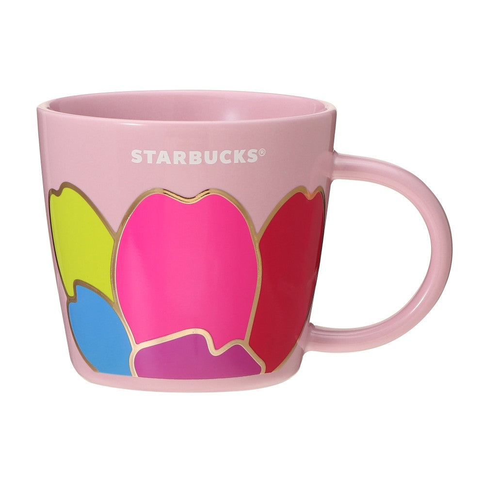 Starbucks Sakura 2024: SAKURA2024 Mug Colorful Petal 355ml