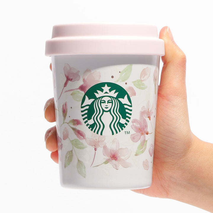 Starbucks Sakura 2024: Stainless Steel Bottle Natural 237ml