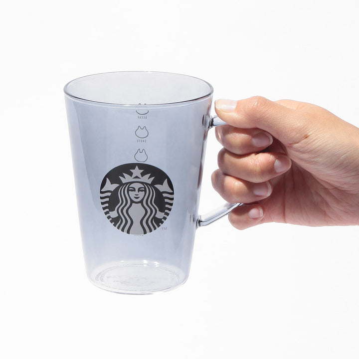 Starbucks Halloween Japan 2023 | Silicone Lid Heat Resistant Glass Mug Cat