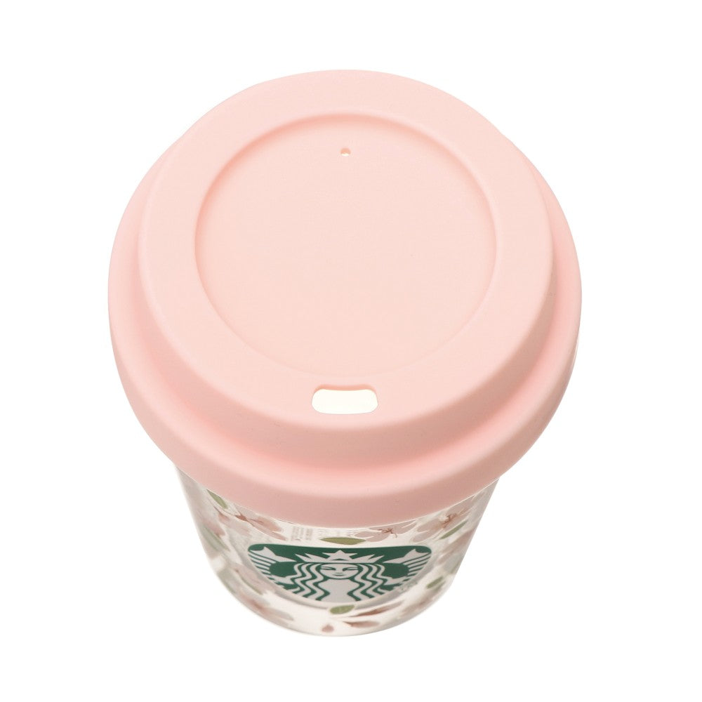 Starbucks Sakura 2024: Double Wall Heat Resistant Glass Cup 296ml