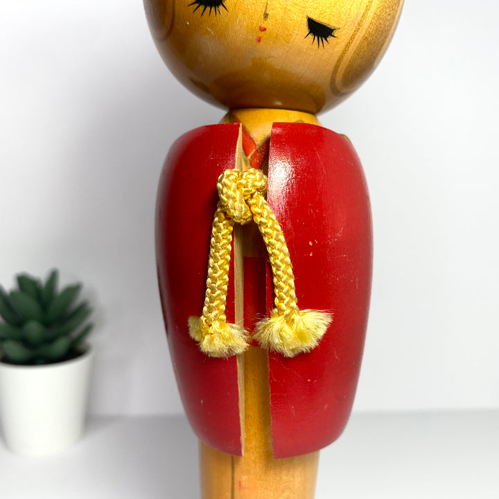 Vintage Kokeshi Doll by Hajime Miyashita | 26 cm