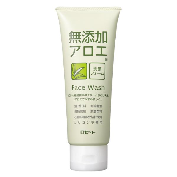 Rosette No-Additive Aloe Face Wash140g - Omiyage From JAPAN