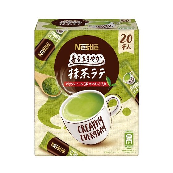 Nestle Fragrant Matcha Latte Instant Tea 20 Sticks - Japanese Green Tea Shops Omiyage From JAPAN