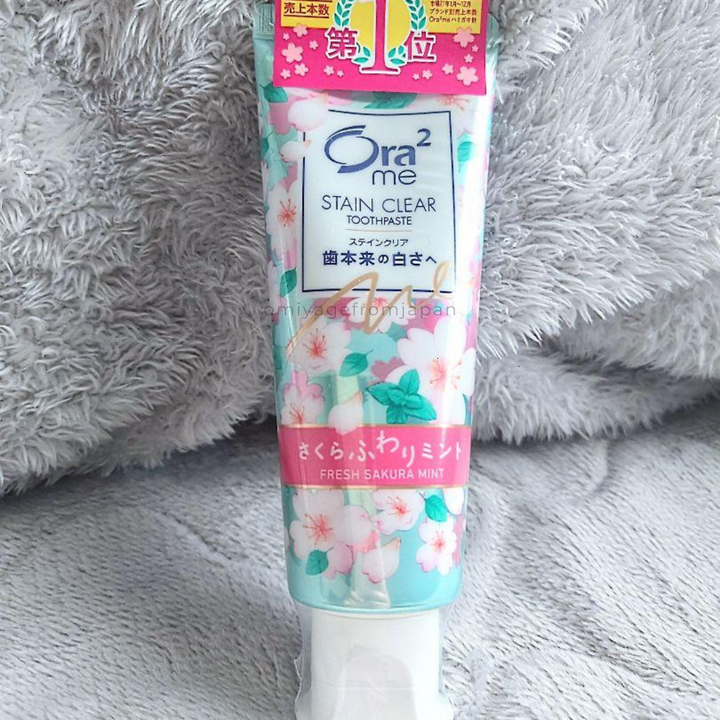 Ora2 Fresh Sakura Mint Toothpaste | Omiyage From Japan