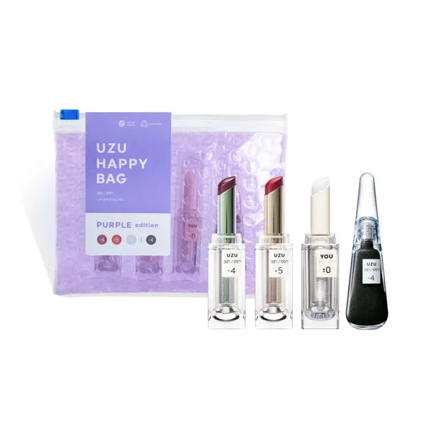 UZU HAPPY BAG | Purple Edition Lip Set