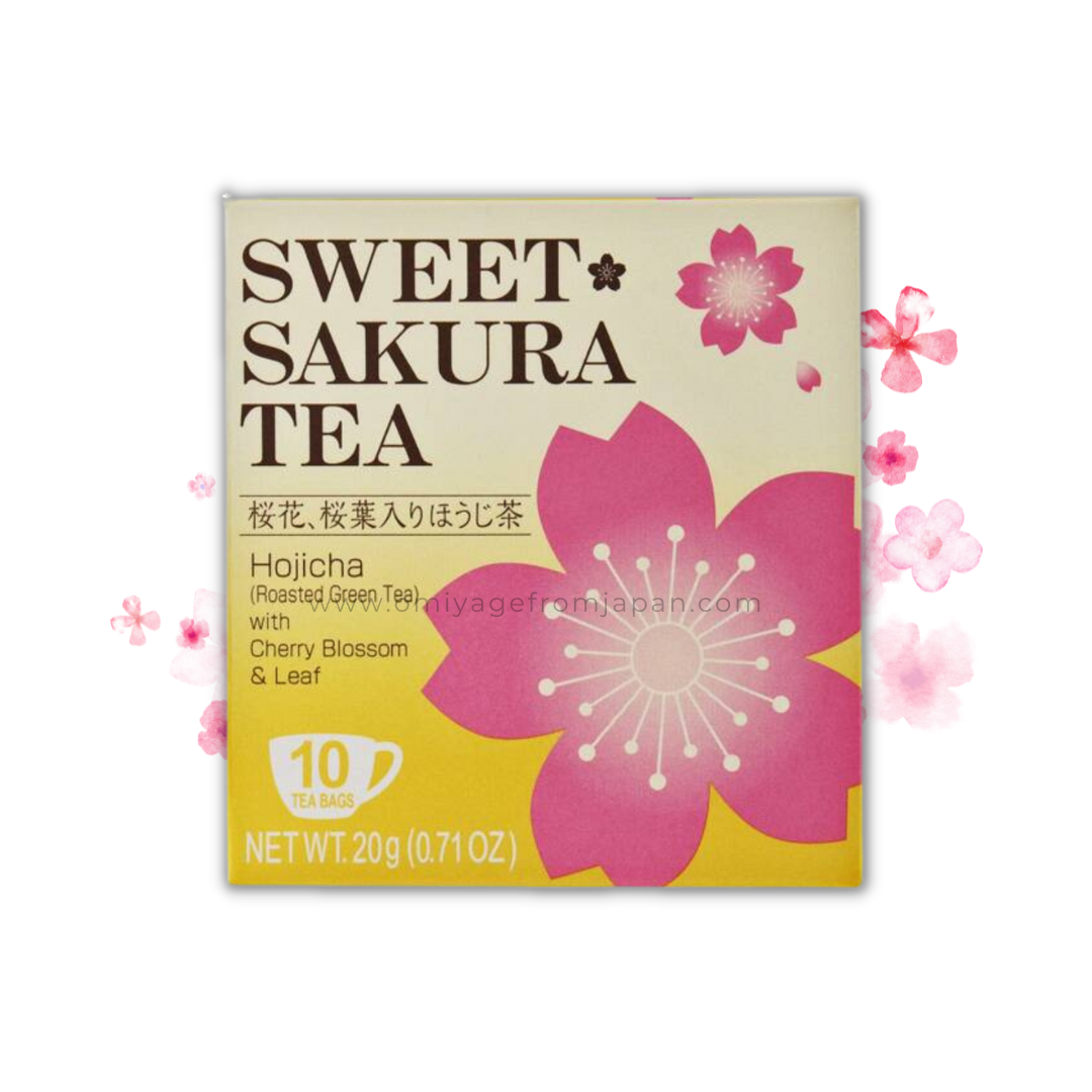 Sweet Sakura Hojicha Roasted Green Tea | Omiyage From Japan
