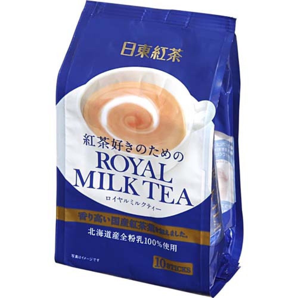 Nitto Black Tea Royal Milk Tea 10 Sticks (140 grams) - Omiyage From JAPAN Japanese green tea shop
