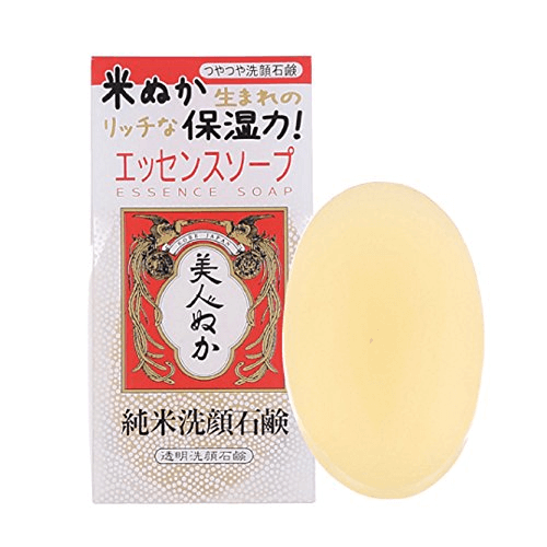 Real Bijin Nuka Cleansing Soap Junmai Rice Wash - Omiyage From JAPAN