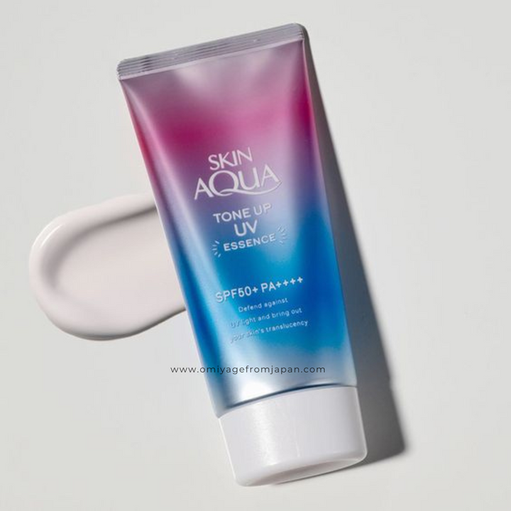Rohto Skin Aqua Tone Up UV Lawendowa Esencja Przeciwsłoneczna SPF50+