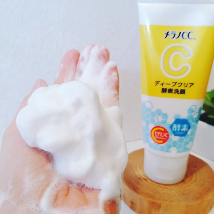 Melano CC Deep Clear Enzyme Face Wash　ーJapanese Cosmetics serum omiyage
