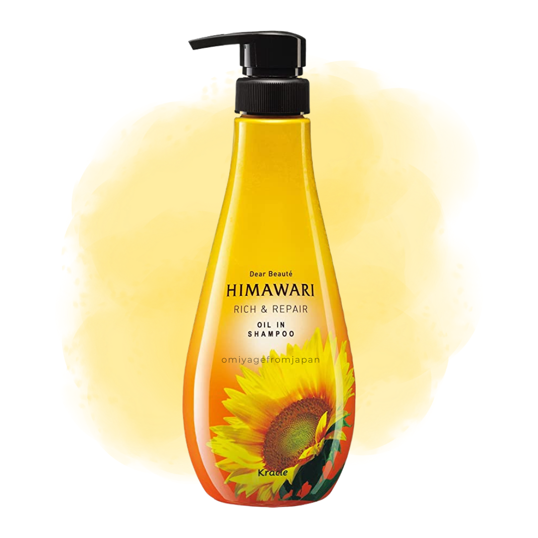 Kracie Himawari Dear Beauté Oil In Shampoo Rich & Repair 500ml