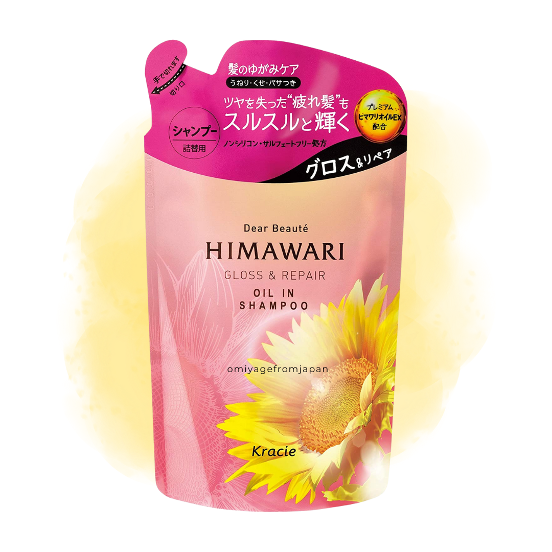 Kracie Himawari Dear Beauté Oil In Shampoo Gloss & Repair (Refill)