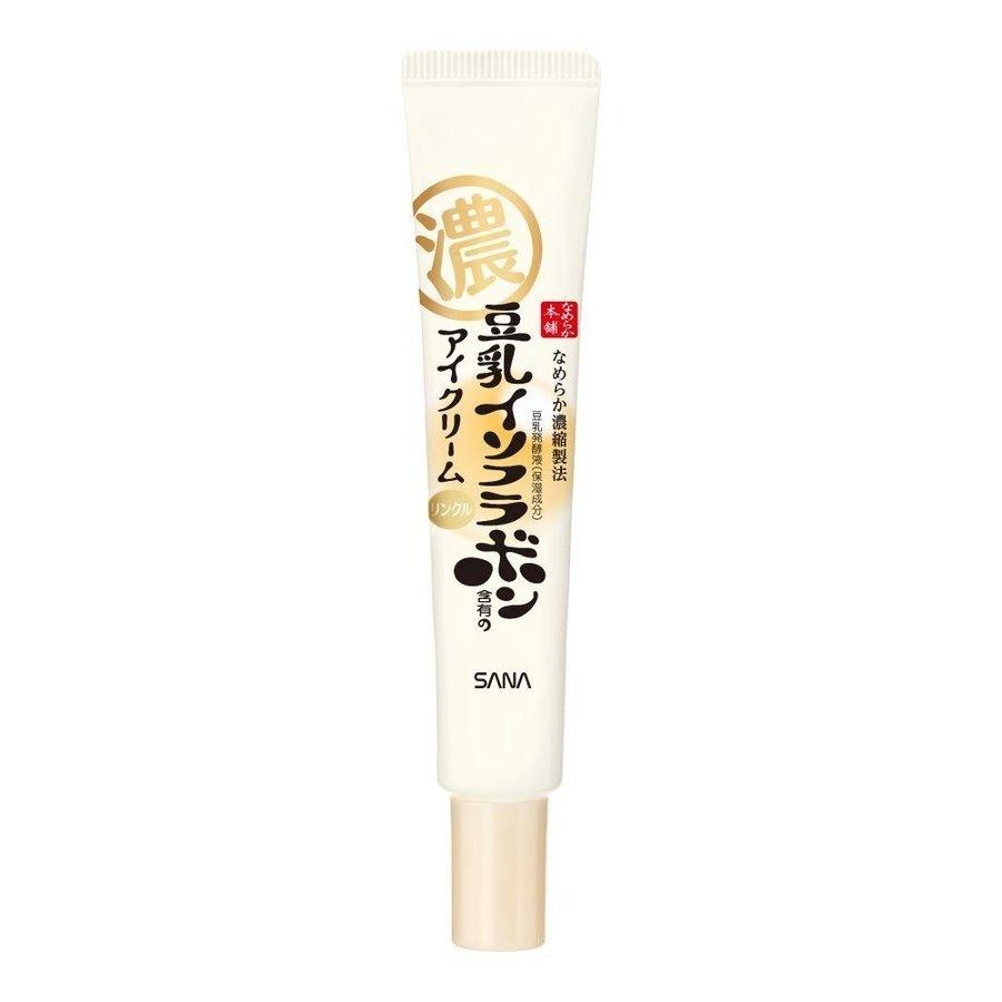Sana Nameraka Honpo Soy Milk Isoflavone Wrinkle Eye Cream 20g Japanese Cosmetics wabisabi japanstore japonia japońskie kosmetyki omiyagefromjapan