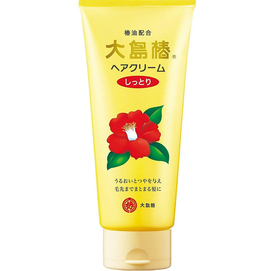 Oshima Tsubaki Hair Cream Moist 160g - Omiyage From JAPAN