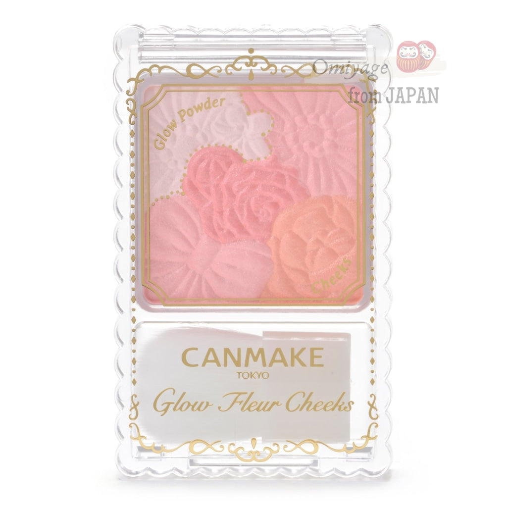 Canmake Glow Fleur Cheeks 6.3G [02] Apricot