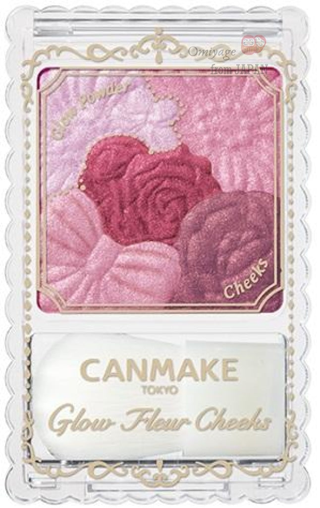 Canmake Glow Fleur Cheeks 6.3G [09] Burgundy