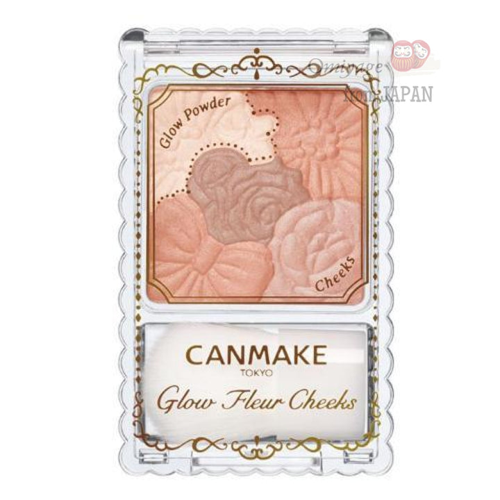 Canmake Glow Fleur Cheeks 6.3G [12]Cinnamon Latte