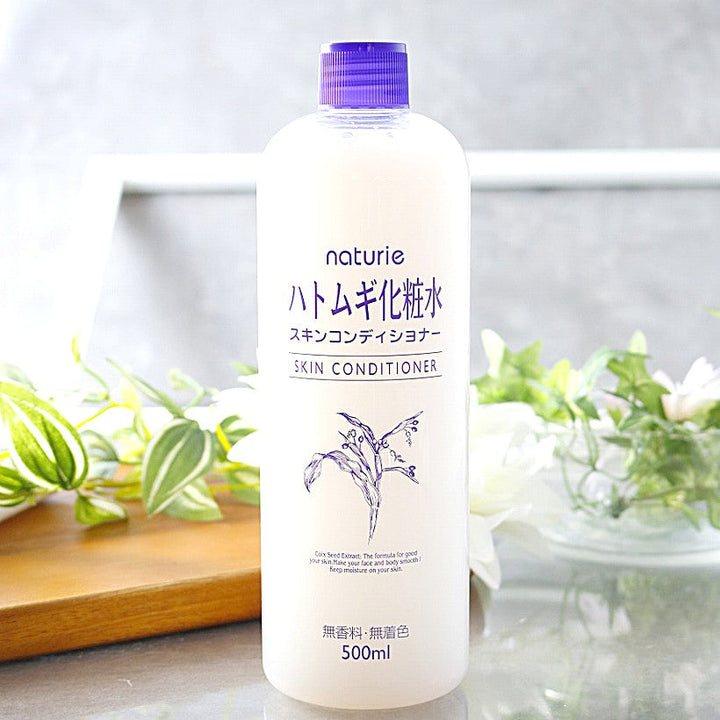 Imju Naturie Hatomugi Skin Conditioner Job's Tears Lotion 500ml  wabisabi japanese japanstore