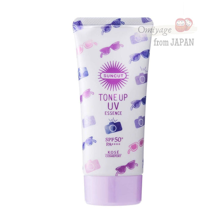 KOSE Cosmeport Tone Up UV Lavender Essence Japan Sunblock - Japanese Omiyage