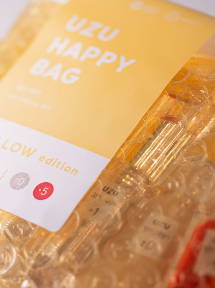 UZU HAPPY BAG | Yellow Edition Lip Set