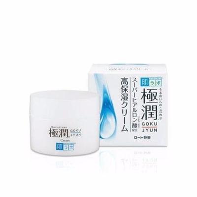 Rohto Hada Labo Gokujyun Super Hyaluronic Face Cream 50g - Omiyage From JAPAN