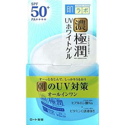 Rohto Hada Labo Koi Gokujyun White Gel UV SPF50+ 90g - Omiyage From JAPAN
