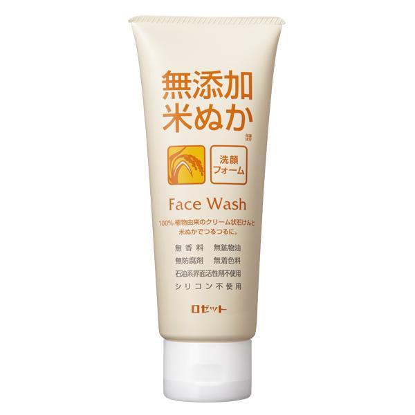 Rosette Rice Bran Additive-Free Face Foam 140g - Omiyage From JAPAN