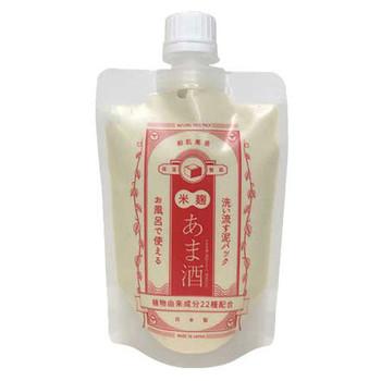 Herbal Face Pack - AMAZAKE (Sweet Sake) 180g - Omiyage From JAPAN