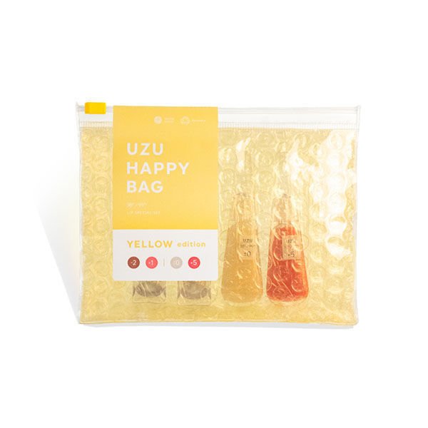 UZU HAPPY BAG | Yellow Edition Lip Set